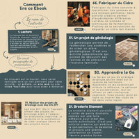 100 IDÉES DE HOBBIES À FAIRE CHEZ SOI (E-BOOK)